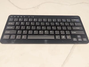 Sony Bluetooth Wireless Keyboard Black SGPWKB1 Mini Portable Tested Working - Picture 1 of 4