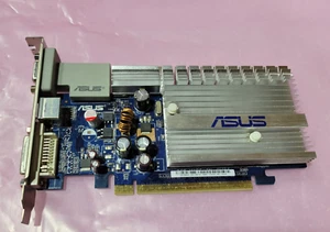 Asus Nvidia Geforce 7200 GS, 256 MB DDR2, DVI, VGA, S-Video, EN7200GS/HTD/256M/A - Picture 1 of 3