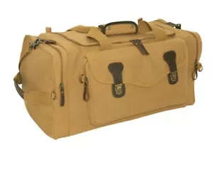 Rothco Canvas Long Weekend Bag - Coyote Brown - Picture 1 of 1