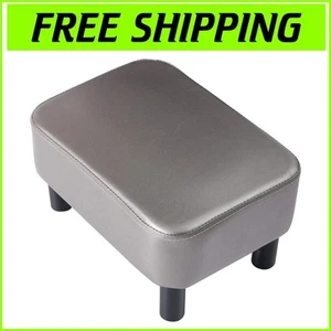 Versatile PU Leather Footstool for Bedroom and Entryway - Easy Assembly - Picture 1 of 9
