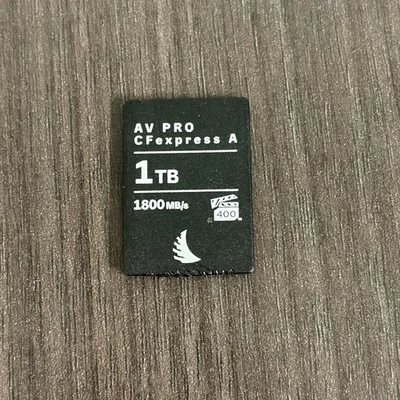 USED Angelbird AV PRO CFexpress  v4 1 TB Type A Memory Card (AVP1T0CFXAMK2) - Image 1 of 4
