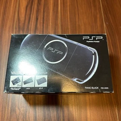 PSP 3000 Value Pack Piano Black 4818 From Japan - Image 1 of 4