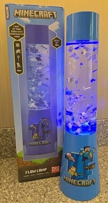Lâmpada Minecraft Flow Night Light-up 13" 2022 Paladone testada  - Imagem 1 de 4