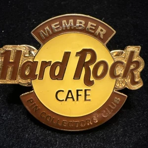 Hard Rock Cafe Pin no location Pin Collector's Club Member Logo (Lot# 532) - Picture 1 of 6
