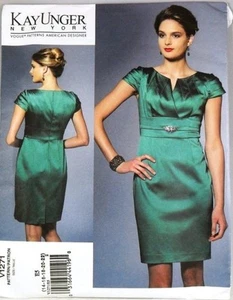 UNCUT Vogue 1271 Kay Unger Dress, Bust 36-44 - Picture 1 of 1