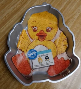 1989 NOS WILTON VINTAGE LITTLE DUCKY CAKE PAN NR - Bild 1 von 5