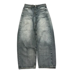 BDG Urban Outfitters Logan Tinted Wide Leg Jeans Women’s 27 Blue Buckle Back - Picture 1 of 13