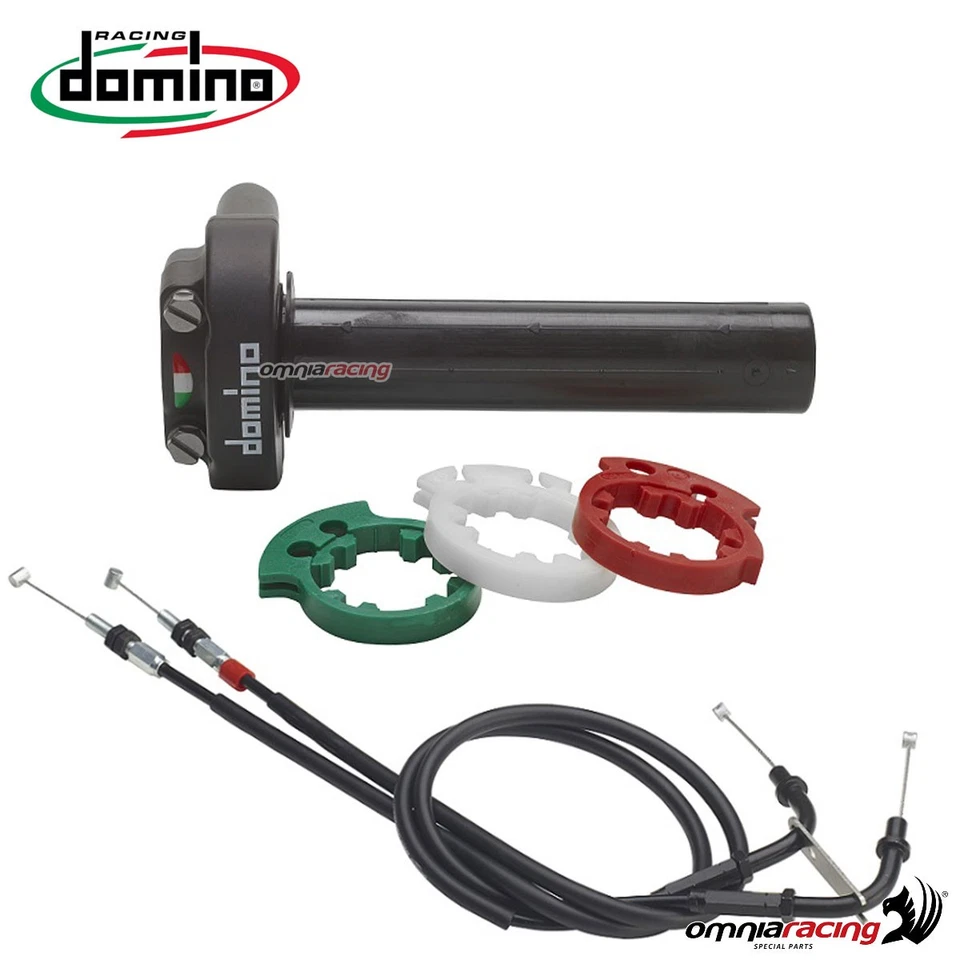 Comando gas rapido XM2 Domino nero senza manopole con cavi Honda CBR1000RR 2014 Foto 1 de 1