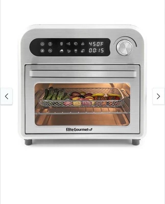 Elite Gourmet EAF1010D Programmable 10L Air Fryer Convection Countertop Oven.... - Image 1 of 4