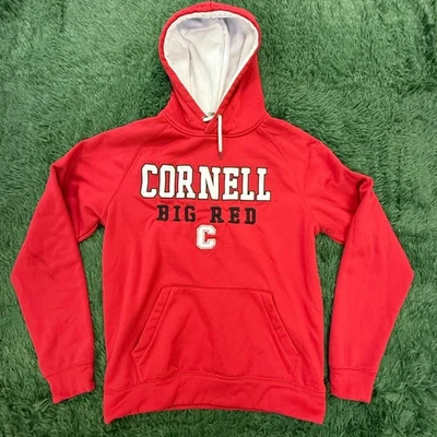 Красный пуловер толстовка Cornell University размер средний унисекс - Изображение 1 из 4