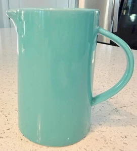 Vintage BIA handglasierte Keramik Keramik türkis Krug Kanne - Bild 1 von 4