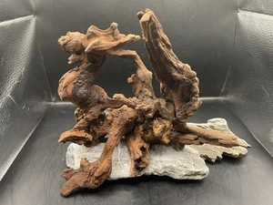 Aquarium Driftwood, Handcrafted Aquascape Unique Decoration - Elderhowl - Picture 1 of 8