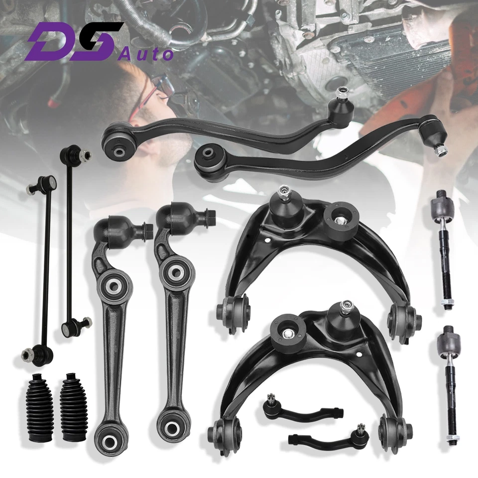 14pacs Front Upper Lower Control Arm Sway Bar fit 2007-2009 Ford Fusion Lincoln - Imagem 1 de 4