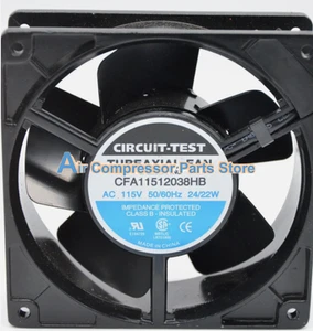 1pc new for CFA11512038HB 12038 AC115V 22W all-metal AC cooling fan - Afbeelding 1 van 4