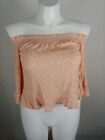 Andree by Unit  Crop Top Blouse large. Pre-owned