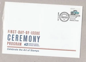 US 5104 Pickup Trucks 1965 Ford F-100 Ceremony Program FDC 2016 - Picture 1 of 1