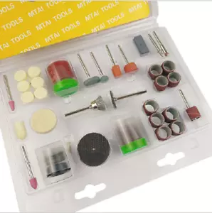 Kit accessori utensili rotanti 105 pezzi per set punte utensili rotanti Dremel mini trapano - Foto 1 di 9