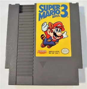 NES : SUPER MARIO BROS. 3 !! CARTRIDGE and SLEEVE - Picture 1 of 3