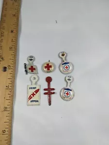 Vintage Red Cross pins (6) - Bild 1 von 2