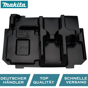 Makita Einlage Tiefziehteil Koffereinsatz für Makpac 1xDC18RC 4xAkku 838110-1