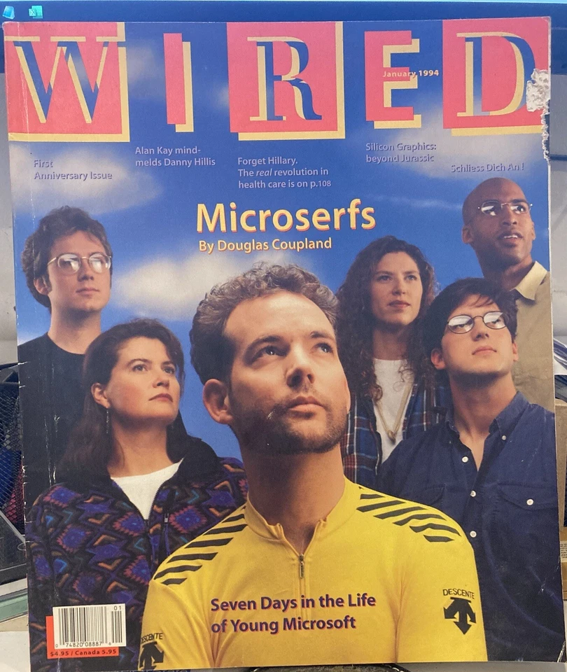 Wired Magazine 2.01 - First Anniversary Issue (Jan 1994) - Image 1 of 1