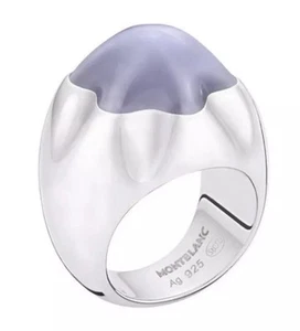 - 40 % importante anello Montblanc 104680 in argento 925 e quarzo  - Picture 1 of 1