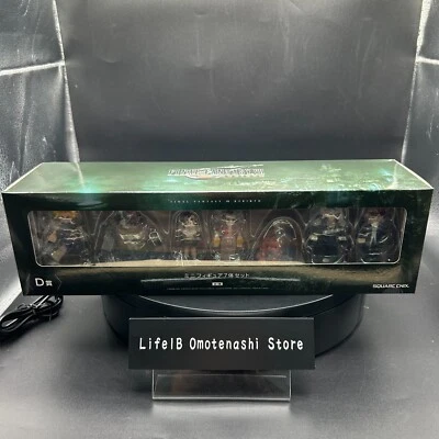 Final Fantasy VII Polygon Figure Set of 7 Square Enix Kuji Remake New - Image 1 of 4