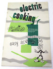 Vintage Electric Cooking Advertising Cookbook Reddy Kilowatt Detroit Edison