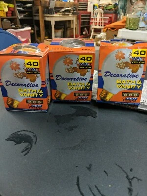 3 Feit Electric Decorative 40 Watt Bulb - Image 1 of 4