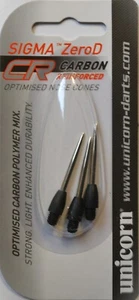 UNICORN SIGMA ZERO D CR CONVERSION STEEL TIP POINTS FOR SOFT TIP DARTS - Picture 1 of 2