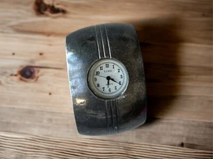 .925 Sterling Silver Cuff With TINO Watch Stagecoach Southwestern Style Cuff Buy - Picture 1 of 5