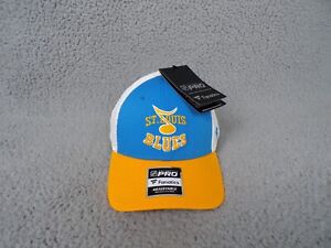 St Louis Blues Hat Cap Snapback Fanatics Blue Yellow NHL Hockey One Size Pro