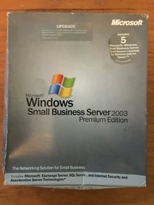 Windows Small Business Server 2003 Premium Edition - Upgrade - Afbeelding 1 van 11