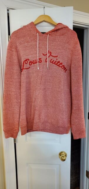 Louis Vuitton Supreme Box Logo Monogram Red White Hoodie Sweatshirt Rare  Invest