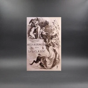 L'Asne d'Or Apulée traduction de J. de Montlyard, ill de M. Van Maele 1905 - Imagen 1 de 5