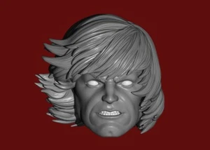 He-Man custom head for 4" 6" 7" 12" Masters of the Universe action figures - Picture 1 of 1