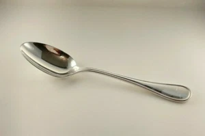 Christofle Albi Sterling Silver Oval Soup Dessert Spoon -European Size - No Mono - Picture 1 of 4