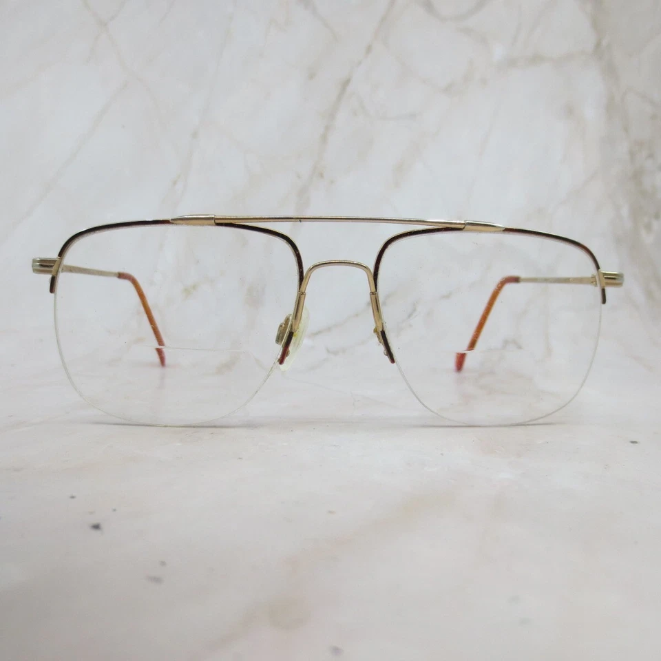 Marco de gafas Flexon Marchon unisex estilo aviador habana borde completo 55-17-140 Foto 1 de 4