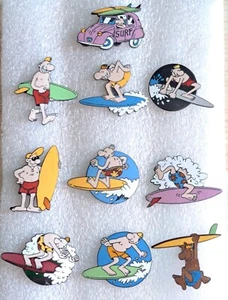 Praise of surfing France 10 Pin FRANK MARGERIN & SAGGAY - Picture 1 of 6