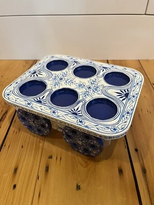 Carro de té de madera ornamentado pintado a mano ¡¡¡con ruedas móviles!!! Jaipur Kaushalam Foto 1 de 4