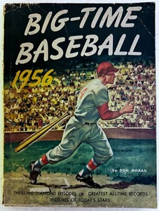 Vintage SC book "Big-Time Baseball 1956" by Don Moran, illustrated, photos - Bild 1 von 17