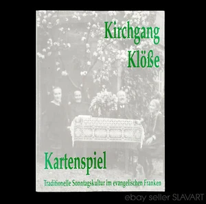 BOOK German Traditions of Franconia Evangelist Protestant religion history rites - Picture 1 of 8