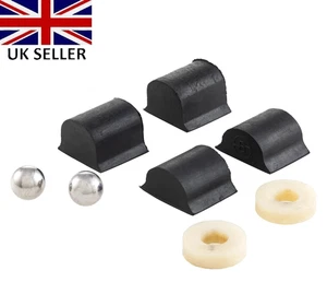 LAMBRETTA GP125 150 200 KLASSE A OBERE & UNTERE VORDERGABEL 4-TEILIGES GUMMIPUFFER-KIT - Bild 1 von 3