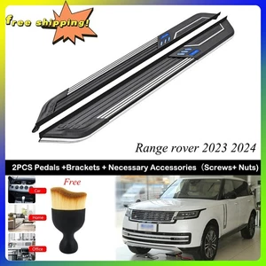 Running Boards Fit For Land Rover Range Rover SWB 2023 2024 Nerf Bars Side Steps - Foto 1 di 9