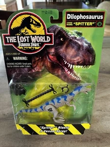 Vintage Kenner Dilophosaurus Spitter Jurassic Park Lost World 1996 MOC - Picture 1 of 10