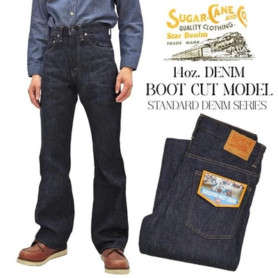 Vaqueros Sugar Cane Denim Bootcut 14 OZ. SC42321 Hecho en Japón Foto 1 de 4