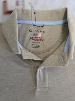 Camiseta CHAPS by Ralph Lauren Performance Gear Deportes Informal Formal Hombres Talla XL  Foto 1 de 4