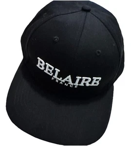 Flat Brim Adjustable Snap Back Hat "Belaire France" Luc Belaire Rick Ross Rapper - Imagen 1 de 5