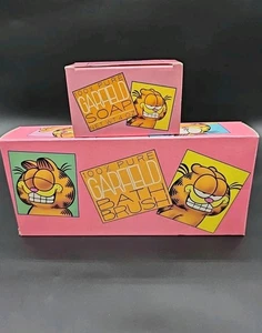 Spazzola da bagno Garfield The Cat 4 oz sapone vintage Avon nuova con scatola  - Foto 1 di 13