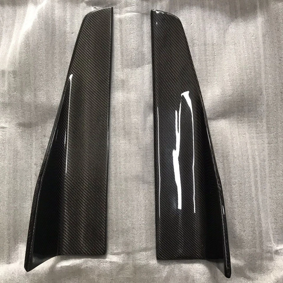 Alerón universal de fibra de carbono para faldones laterales de coche para Mercedes Benz Foto 1 de 4